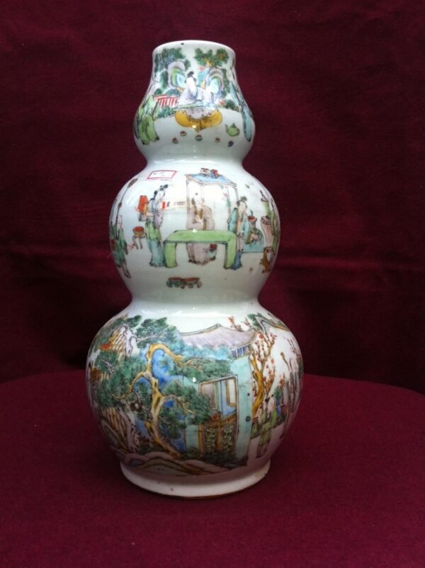 Triple goud vase