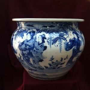Japanese blue and white Large bowl